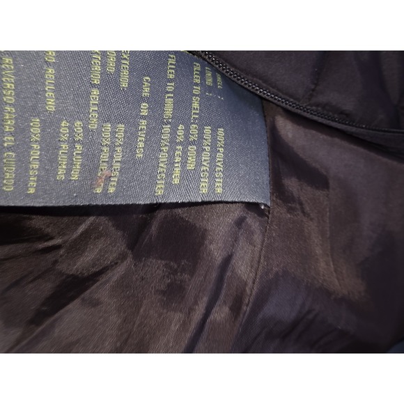 Kenneth Cole Reaction Brown  Down & Feather Filled Puffer Jacket Size M Womens - Picture 5 of 6